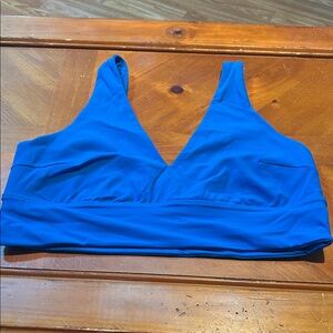 Lululemon align vneck bra blue